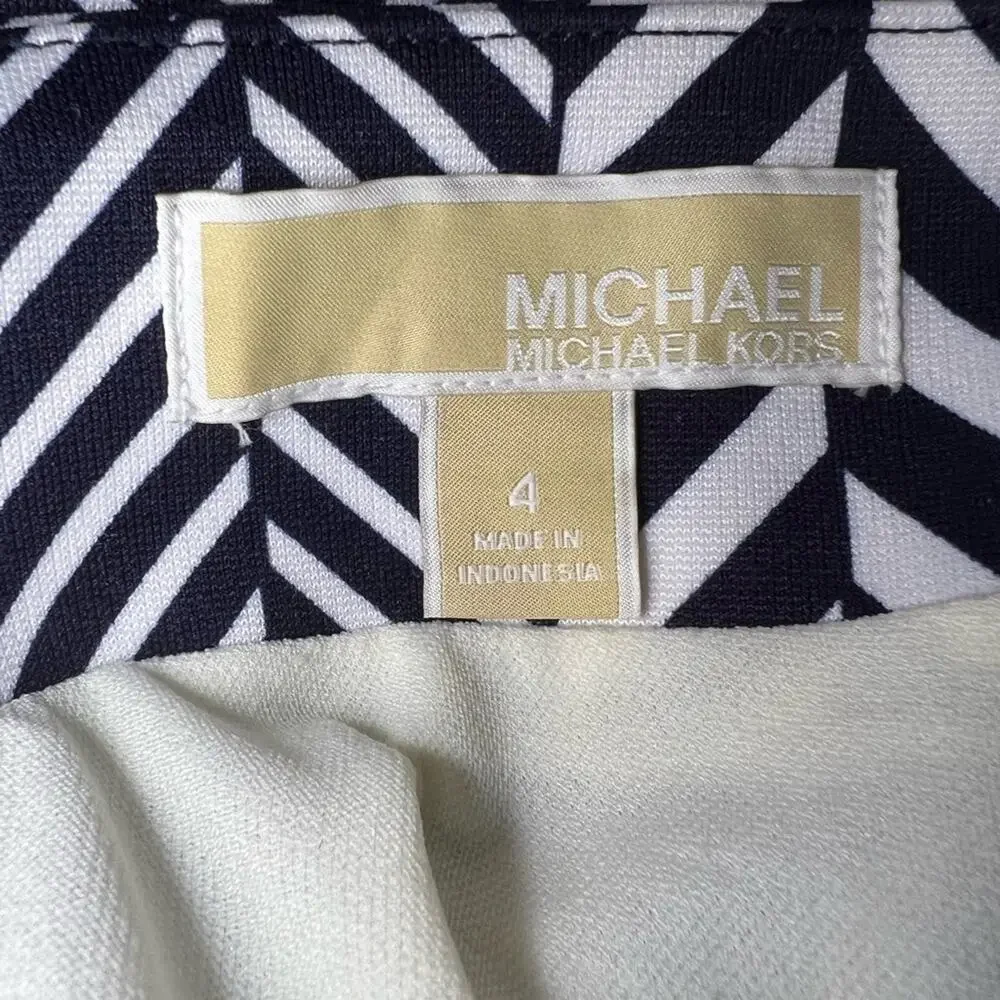Michael Michael Kors Women's Chevron Skirt Size 4